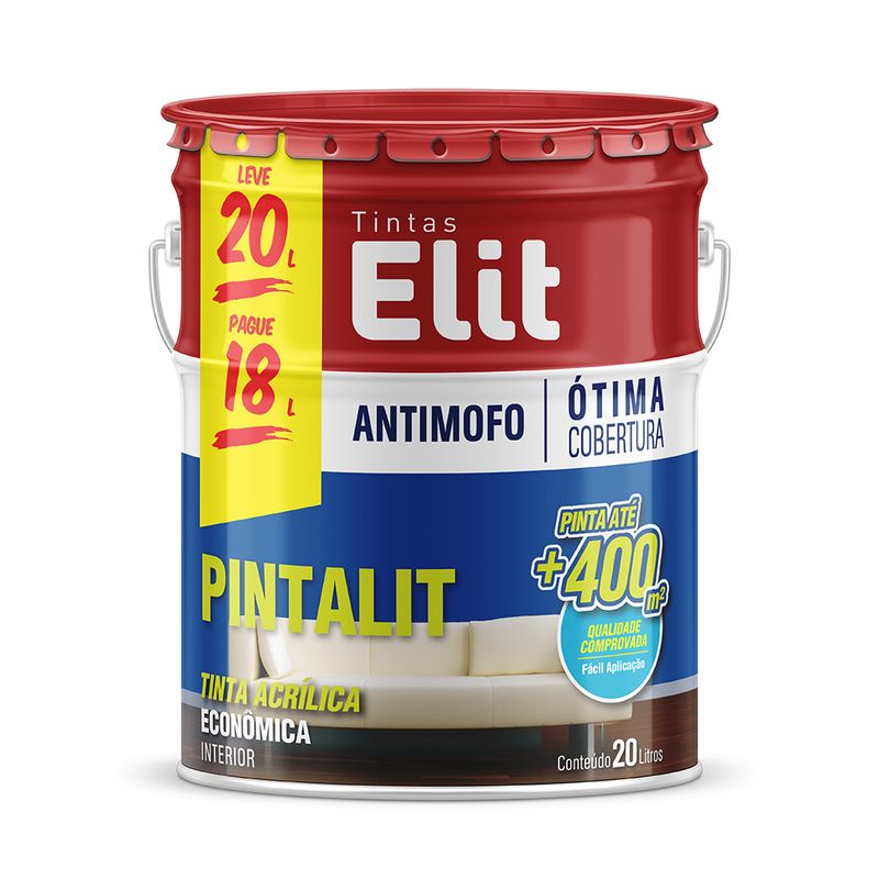 Tinta-Elit-Pintalit-Economico-Fosco-20L
