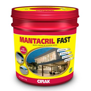 Mantacril Fast Impermeabilizante 12kg - CIPLAK