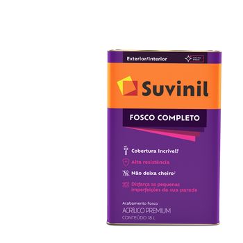 Tinta Acrílica Fosco Completo Premium 18l - Suvinil