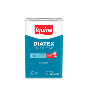 Tinta Acrílica Diatex Econômica Fosco 18l - Iquine