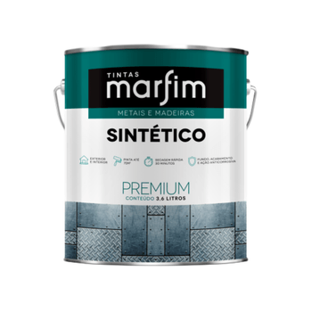 Esmalte Sintético Premium Brilhante 3,6L - Tintas Marfim